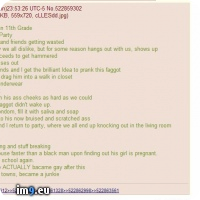 Pic. #4chan #Pranks #Faggot, 70849B – My r/4CHAN favs